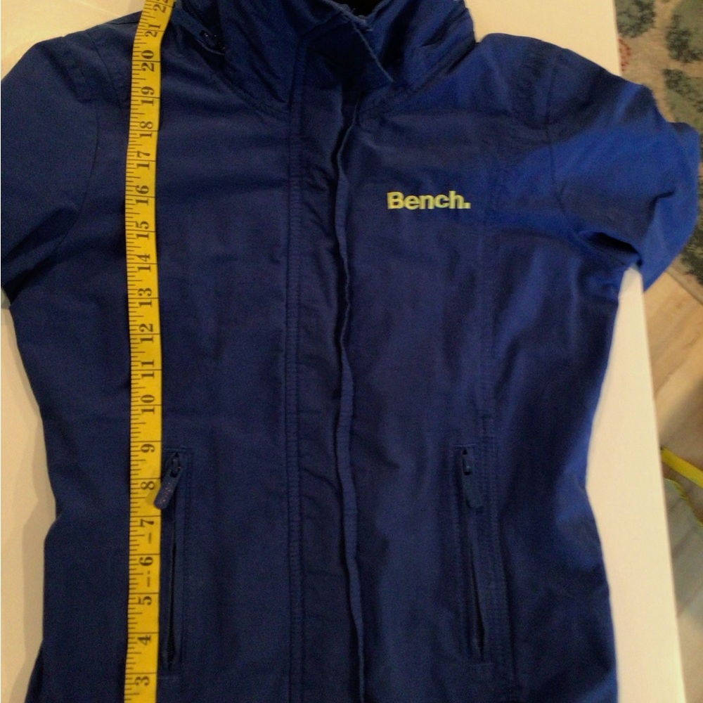 Bench Navy Jacket with Lime Highlights - Picture 4 of 8